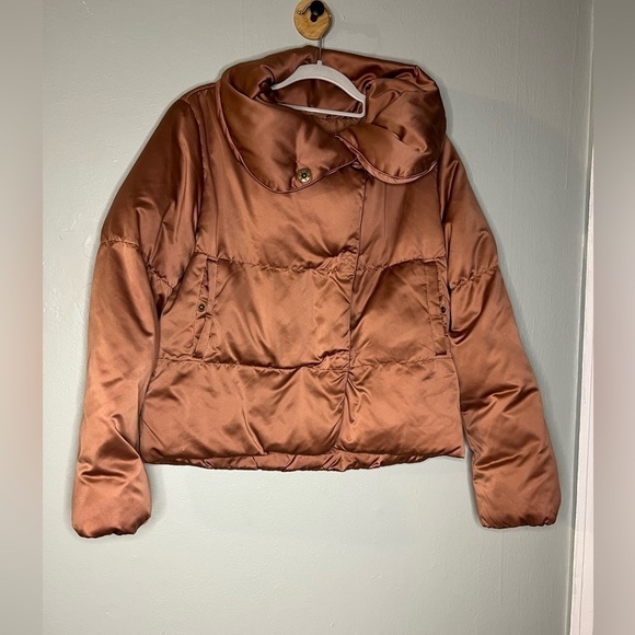 Theory Keilly Spritzer Goose Down Puffer Coat Jacket - Picture 1 of 9